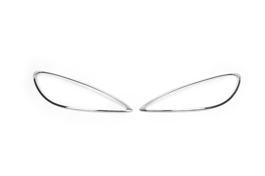Peugeot 307 2001-2008 Couvre-phares (2 pcs, Plastique) Image