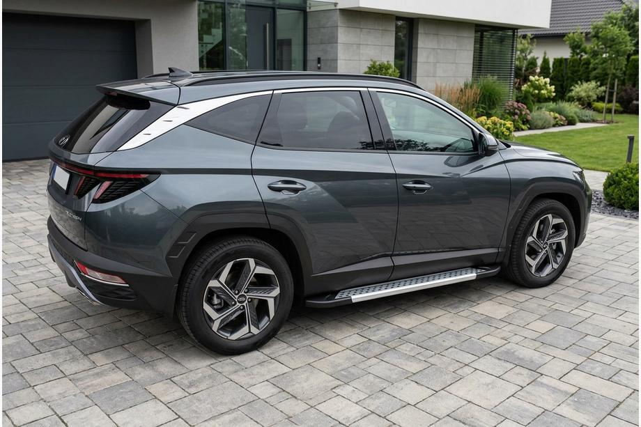 Hyundai Tucson NX4 2021- Marchepieds Latéraux Vision New Grey (2 pcs, Aluminium) Photo 1