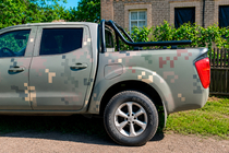 Mazda BT-50 2007-2012 Arceau de carrosserie (noir) photo 4