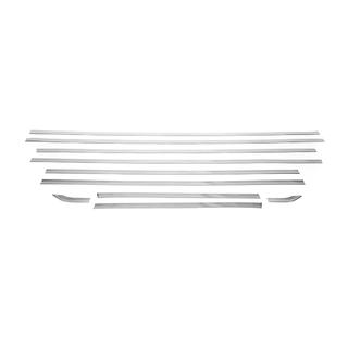 Moulures inférieures de vitre empattement long (10 pcs, inox) Man TGE 2017- photo 2
