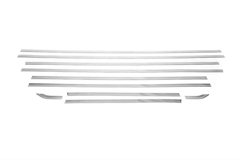 Man TGE 2017- Moulures inférieures de vitre empattement long (10 pcs, inox) Photo 2