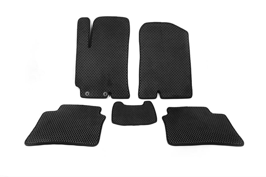 Hyundai Accent 2017-2023 Tapis de sol EVA (noirs) Image