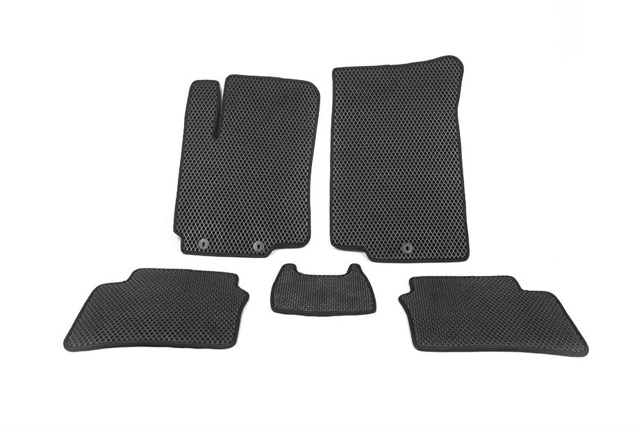Kia Rio 2012-2017 Tapis de sol EVA V1 (noirs) Image