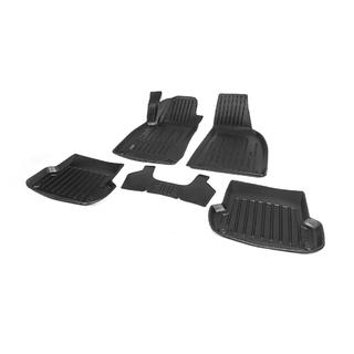Tapis de sol en caoutchouc Stingray 3D (5 pcs, polyuréthane) Audi A4 B6 2000-2004 photo 2