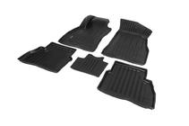 Opel Combo 2012-2018 Tapis de sol en caoutchouc Stingray 3D (5 pcs, polyuréthane) photo 2