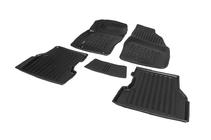Ford Focus II 2008-2011 Tapis de sol en caoutchouc Stingray 3D (5 pcs, polyuréthane) photo 2