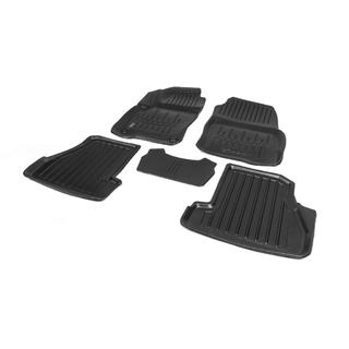 Tapis de sol en caoutchouc Stingray 3D (5 pcs, polyuréthane) Ford Focus III 2011-2017 photo 2