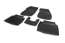Ford Mondeo 2014-2022 Tapis de sol en caoutchouc Stingray 3D (5 pcs, polyuréthane) photo 2