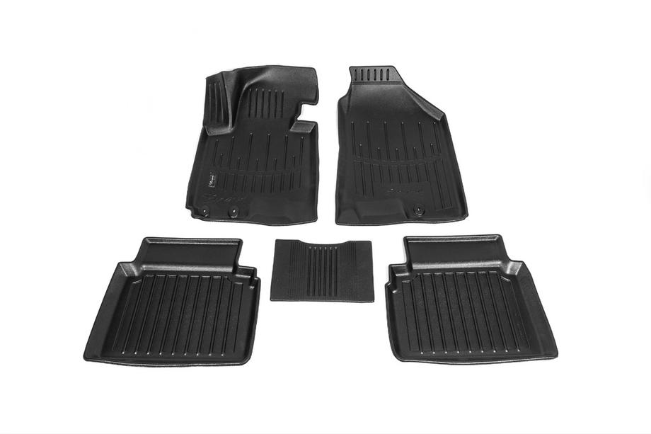 Kia Sportage 2010-2015 Tapis de sol en caoutchouc Stingray 3D (5 pcs, polyuréthane) Image