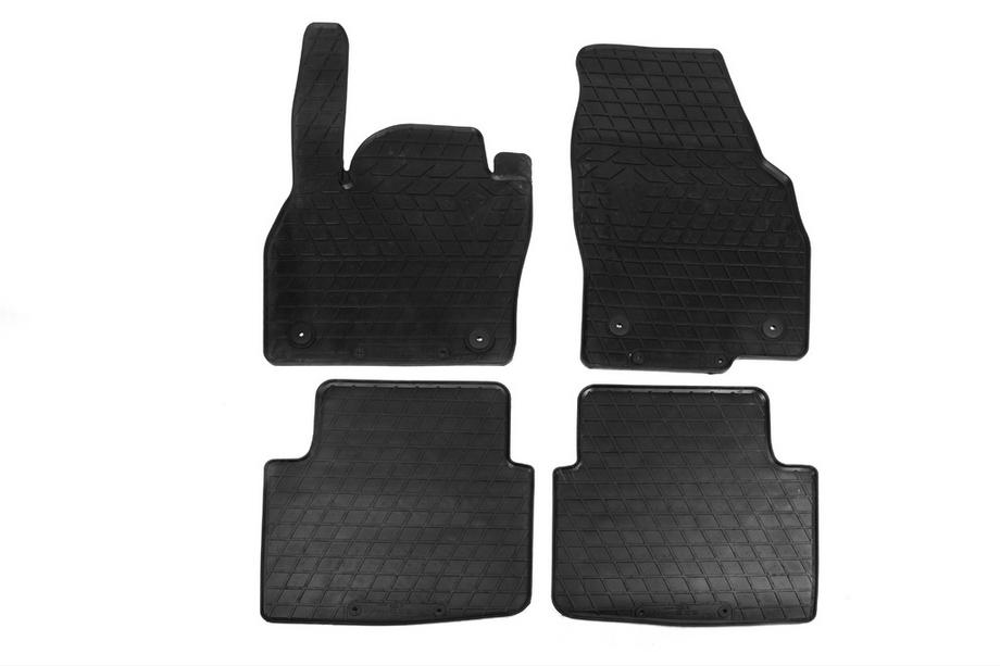 Skoda Kamiq 2019- Tapis en caoutchouc (4 pcs, Stingray Premium) Image