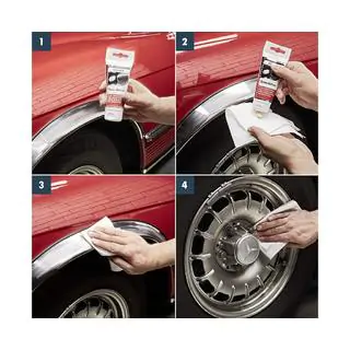 Sonax Pâte de nettoyage pour chrome et aluminium, 75 ml photo 2
