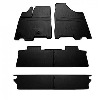 Tapis en caoutchouc 7 places (3 rangées, Stingray Premium)