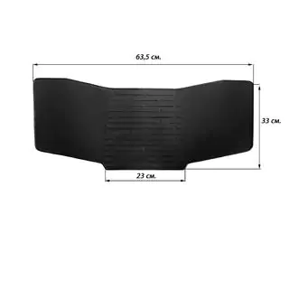 Jonction de tapis arrière universelle (Stingray Premium) photo 1