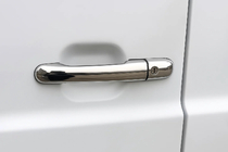 Mercedes Atego 1998-2004 Couvre-poignées de Porte (2 pcs, Acier Inoxydable) photo 1