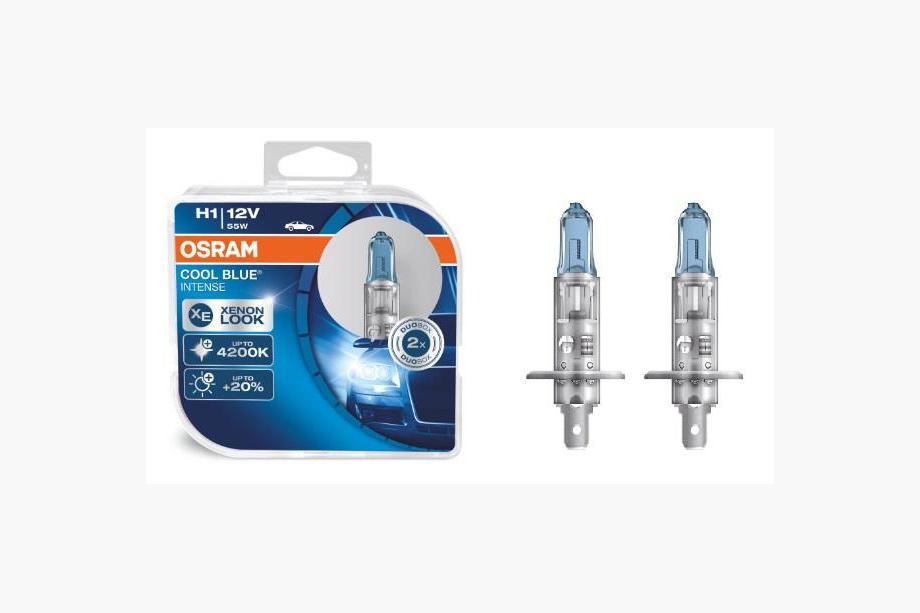 Ampoule de phare Osram H1 55W 64150CBI Cool Blue Intense Photo 3