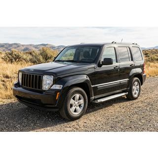 Marchepieds latéraux Allmond Grey (2 pcs, aluminium) Jeep Cherokee/Liberty 2007-2013 photo 1