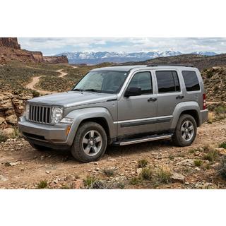 Marchepieds Latéraux BlackLine (2 pcs, Aluminium) Jeep Cherokee/Liberty 2007-2013 photo 1