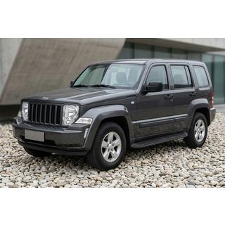 Marchepieds Latéraux Tayga Black (2 pcs, Aluminium) Jeep Cherokee/Liberty 2007-2013 photo 1