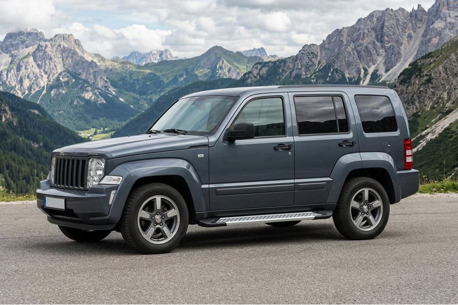 Jeep Cherokee/Liberty 2007-2013 Marchepieds Latéraux Vision New Grey (2 pcs, Aluminium) Photo 1