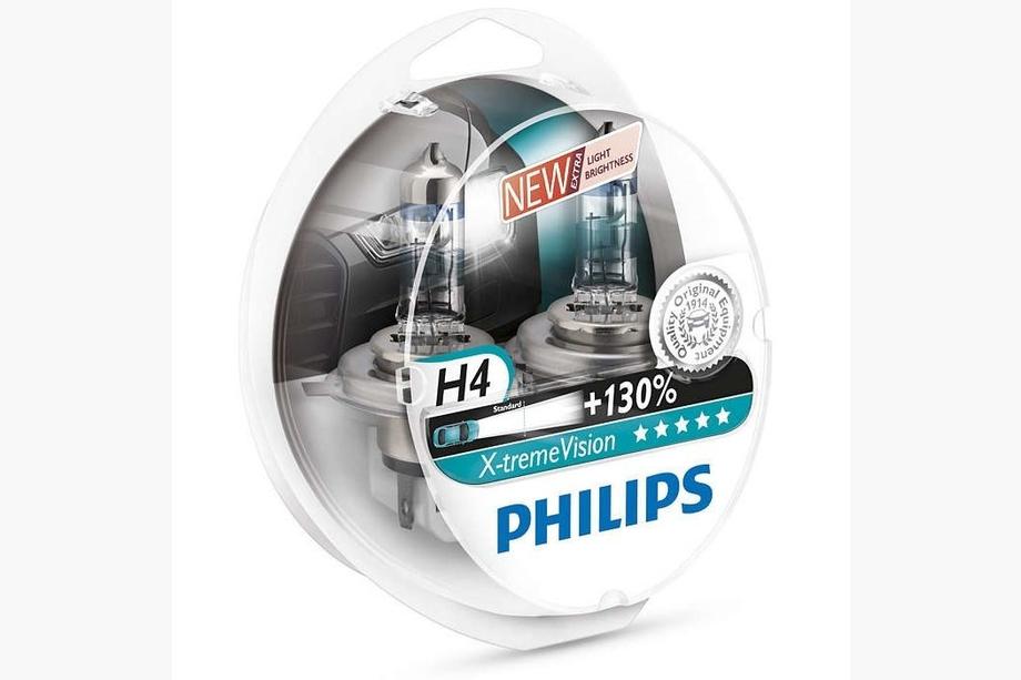 Ampoule de phare Philips H4 60/55W Xtreme Vision 12342XV Image