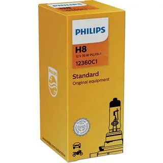 Ampoule de phare Philips H8 35W 12360 photo 2