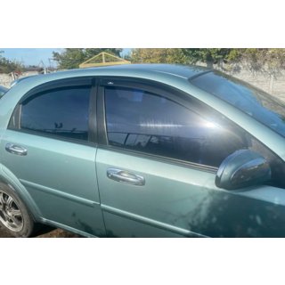 Déflecteurs de Vitres HB (4 pcs, HIC) Chevrolet Lacetti 2003-2024 photo 2