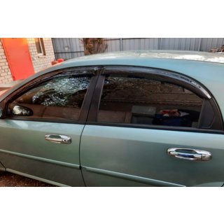 Déflecteurs de Vitres HB (4 pcs, HIC) Chevrolet Lacetti 2003-2024 photo 3