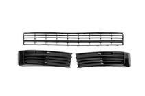 Volkswagen T6 2015-2024 Grilles inférieures avant (3 pièces, brillant) photo 1