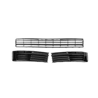 Grilles inférieures avant (3 pièces, brillant) photo 1