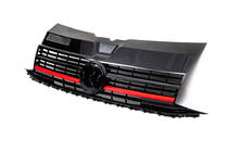 Volkswagen T6 2015-2024 Calandre avant avec bande rouge (pour emblème) photo 2