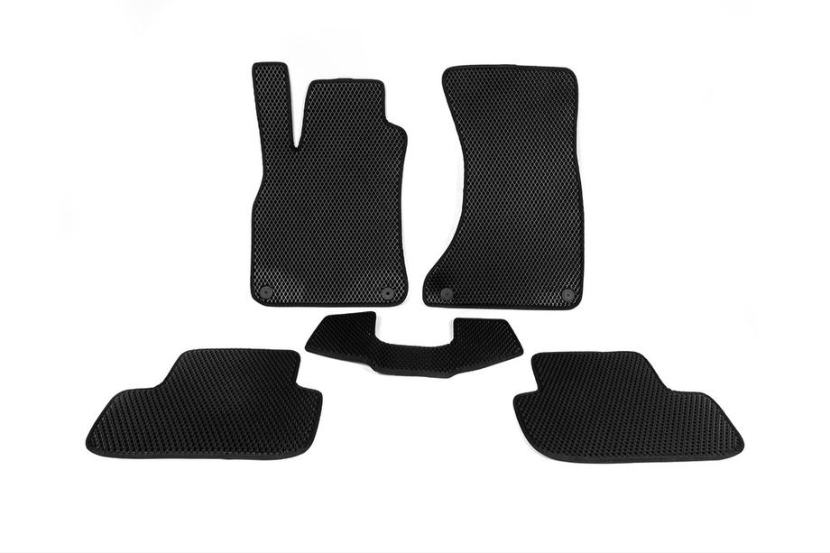 Audi A5 2007-2015 Tapis de sol EVA (noirs) Image