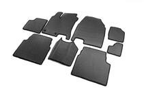 Nissan Qashqai 2010-2014 Tapis de sol pour +2 (3 rangées, EVA, noir) photo 12