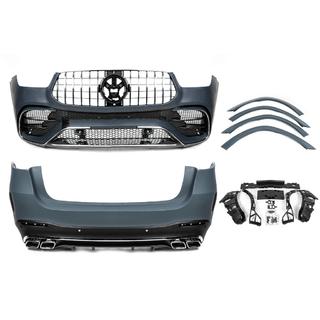 Kit carrosserie AMG GLE63 (avec pare-chocs arrière complet) Mercedes GLE W167 2018- photo 2