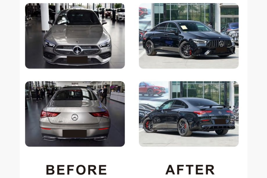 Mercedes CLA C118 2019- Kit carrosserie complet AMG CLA45 Image
