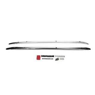 Barres de toit longitudinales intégrées chromées (Aluminium) Toyota Land Cruiser 300 2021- photo 2