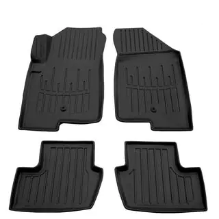 Tapis de sol en caoutchouc Stingray 3D (4 pcs, une fixation côté conducteur)