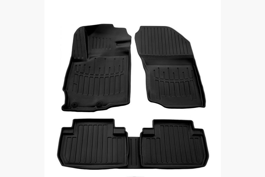 Mitsubishi Outlander 2012-2021 Tapis de sol en caoutchouc Stingray 3D (5 pcs, polyuréthane) Image