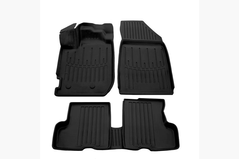 Renault Duster 2018-2024 Tapis de sol en caoutchouc Stingray 3D (5 pcs, polyuréthane) Image