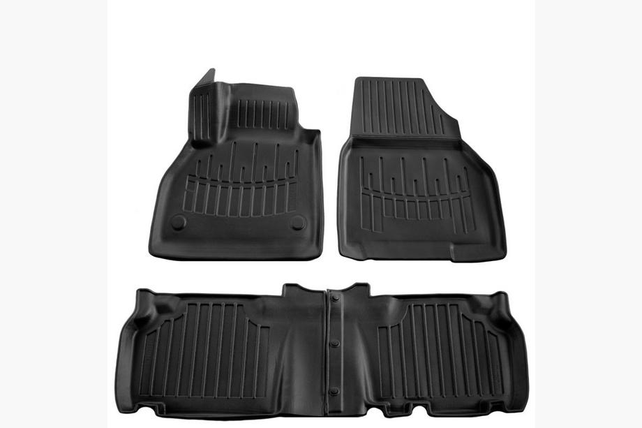 Mercedes Citan 2013-2021 Tapis de sol caoutchouc Stingray 3D (4 pcs, polyuréthane) Image