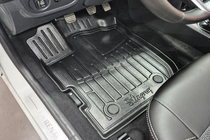 Renault Logan II 2013-2022 Tapis de sol en caoutchouc Stingray 3D (5 pcs, polyuréthane) photo 1