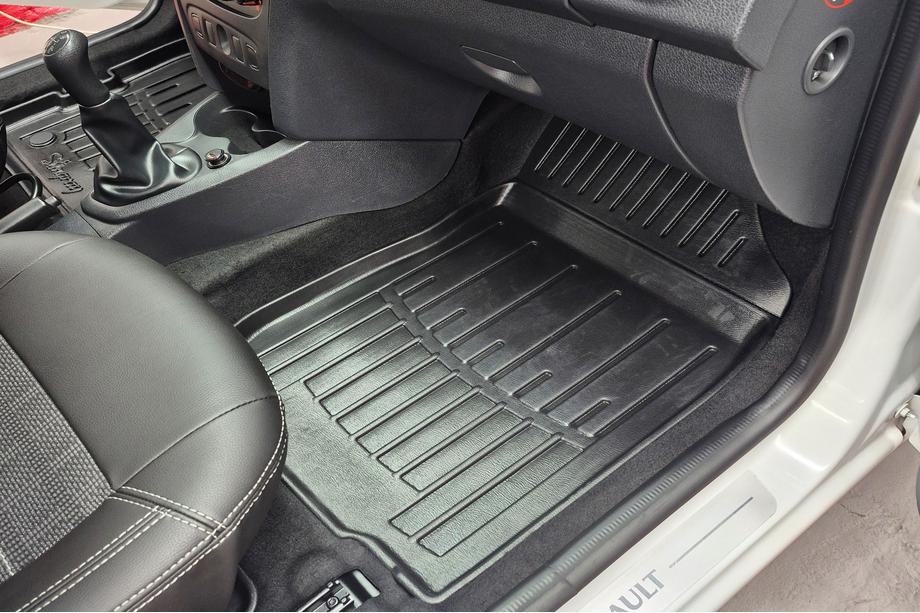 Renault Logan MCV 2013-2022 Tapis de sol en caoutchouc Stingray 3D (5 pcs, polyuréthane) Photo 2