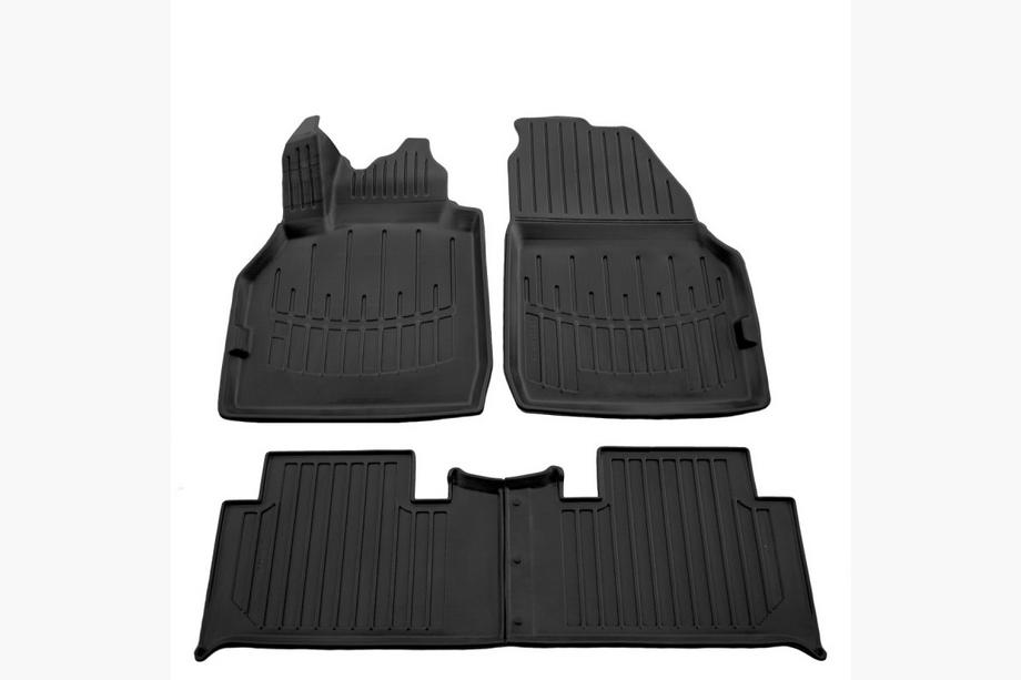 Renault Scenic/Grand 2003-2009 Tapis de sol caoutchouc Stingray 3D (4 pcs, polyuréthane) Image