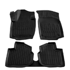 Skoda Rapid 2012-2019 Tapis de sol en caoutchouc Stingray 3D (5 pcs, polyuréthane) photo 1