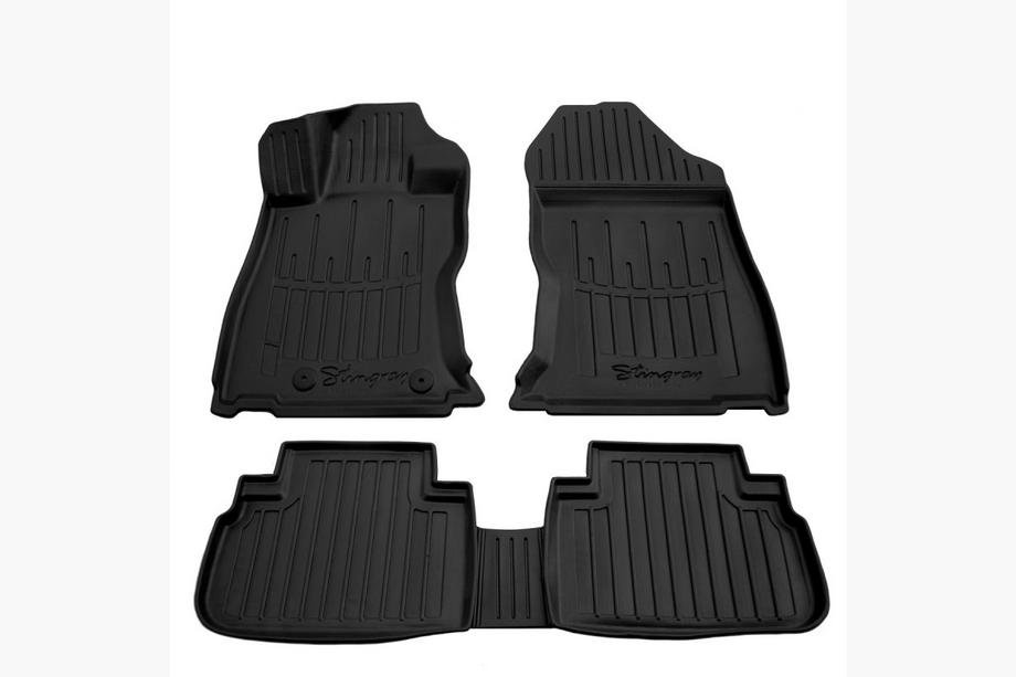 Subaru Forester 2018-2024 Tapis de sol en caoutchouc Stingray 3D (5 pcs, polyuréthane) Image