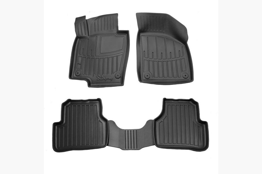 Volkswagen Passat CC 2008-2017 Tapis de sol en caoutchouc Stingray 3D (5 pcs, polyuréthane) Image