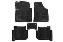 Volkswagen Touran 2003-2010 Tapis de sol en caoutchouc Stingray 3D (5 pcs, polyuréthane) photo 1