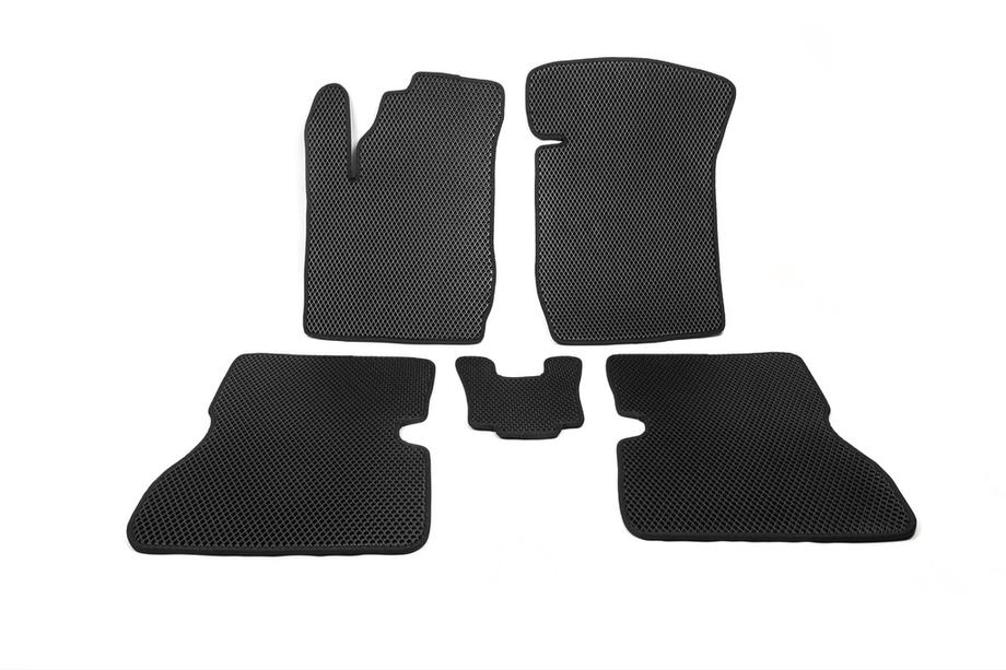 Kia Rio 2000-2005 Tapis de sol EVA (noirs) Image