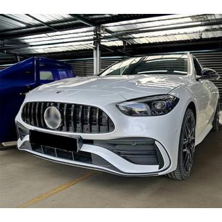 Calandre Avant GT Panamericana (pour AMG-Line) Mercedes C-class W206 2022- photo 1