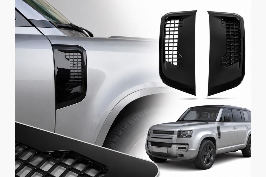 Land Rover Defender 2019- Caches de ventilation d'aile (2 pcs) Photo 1