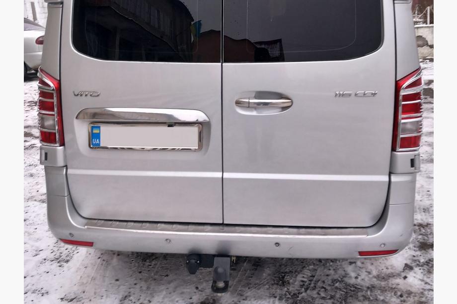 Mercedes Vito/V-class W447 2014- Caches chromés pour feux arrière (2 pcs, plastique) Image